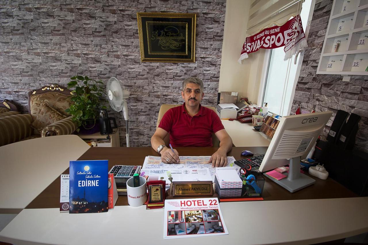Otel 22 Edirne Extérieur photo